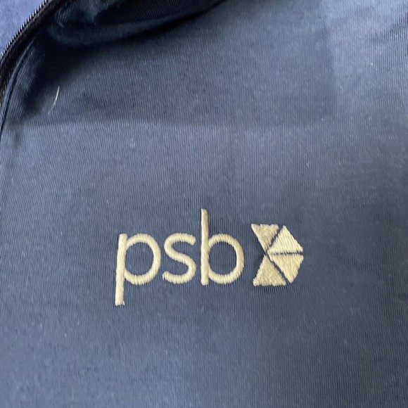 All birds Mens 1/4 zip natural run midlayer tshirt $98 Blue long sleeve Co Logo - Picture 7 of 12